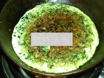 亚麻籽油韭菜蛋饼的做法步骤10