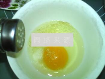 亚麻籽油韭菜蛋饼的做法步骤3