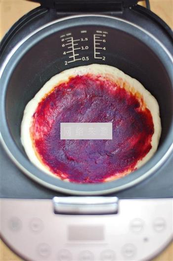 紫薯双味披萨的做法步骤6