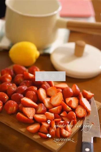 简单又好吃的草莓酱的做法图解1