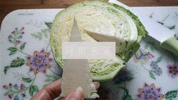 酸辣炝炒手撕圆白菜的做法步骤1