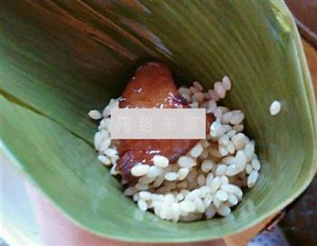 咸鲜肉粽子的做法步骤7