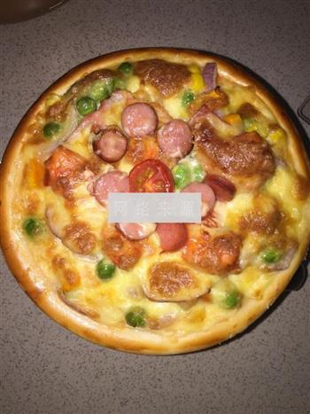 海陆双汇披萨的做法图解12
