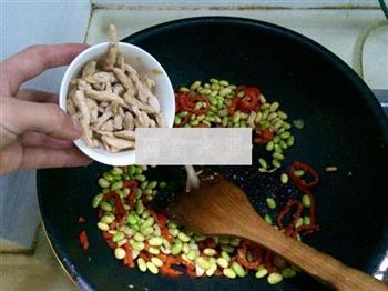 毛豆榨菜肉丝的做法步骤12