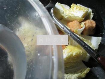 油豆腐烧白菜的做法步骤4