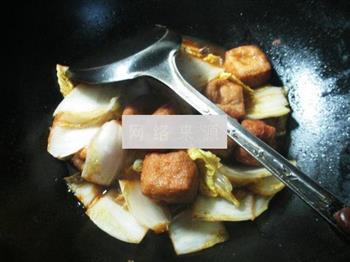 油豆腐烧白菜的做法步骤9