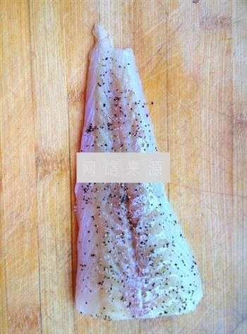 芒果莎莎酱烤银鳕鱼的做法图解3