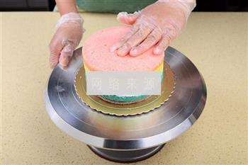 彩虹蛋糕的做法步骤19
