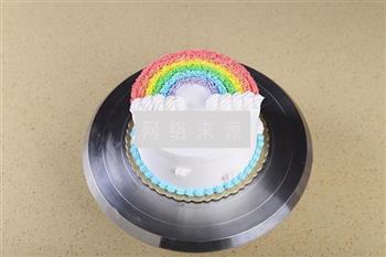 彩虹蛋糕的做法步骤23