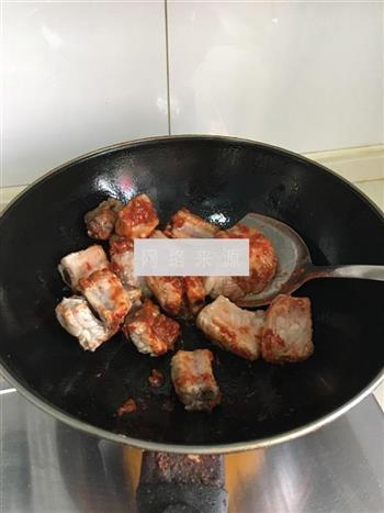 韩式辣酱烧排骨的做法步骤5