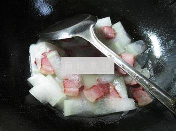 腊肉烩冬瓜的做法步骤8