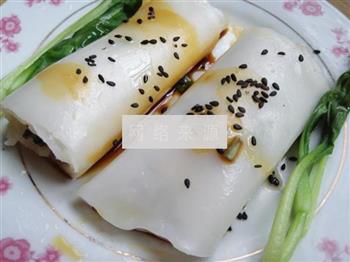 广东肠粉的做法步骤14