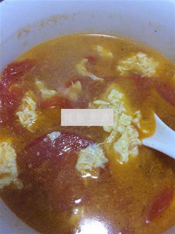 西红柿蛋汤的做法步骤3