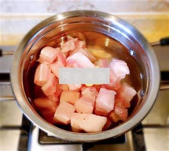 茭白红烧肉的做法步骤3