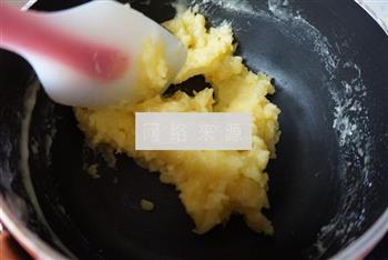 奶黄花朵面包的做法步骤9
