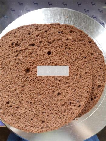 八寸巧克力慕斯蛋糕的做法步骤12