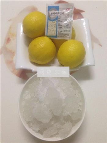 川贝冰糖柠檬膏的做法步骤1