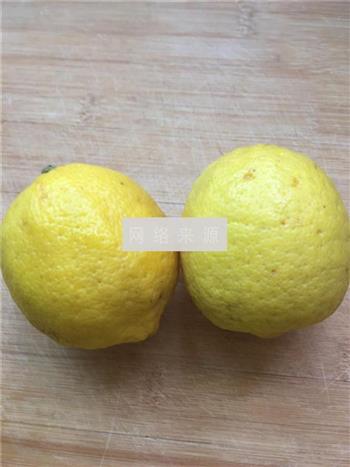 蜂蜜渍柠檬的做法步骤1