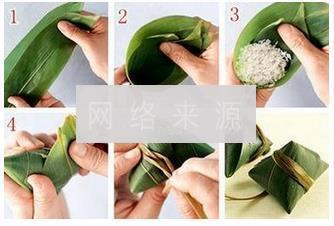 红豆粽的做法步骤3