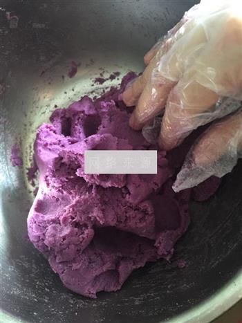 香甜紫薯饼的做法步骤6
