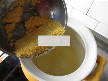 海参小米粥的做法步骤2