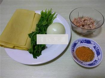 风味烤干豆腐卷的做法步骤1