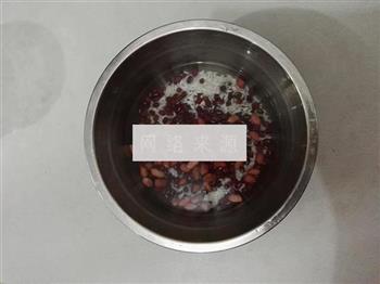 红豆红枣花生米糊的做法步骤2