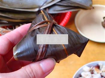 百合红枣粽子的做法步骤9