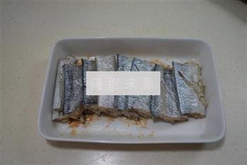 微波炉豉汁蒸带鱼的做法步骤6