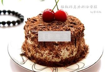樱桃巧克力奶油蛋糕的做法步骤13