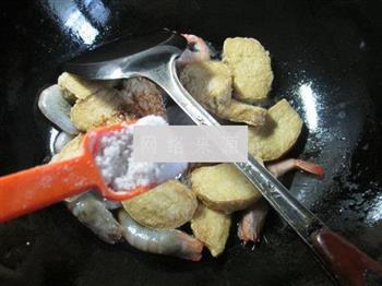 鲜虾烧小素鸡的做法步骤8