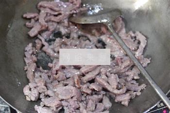 芹菜炒牛肉的做法步骤6