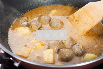 咖喱土豆牛肉丸的做法步骤5