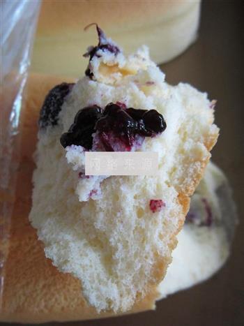 蓝莓轻乳酪蛋糕的做法步骤14