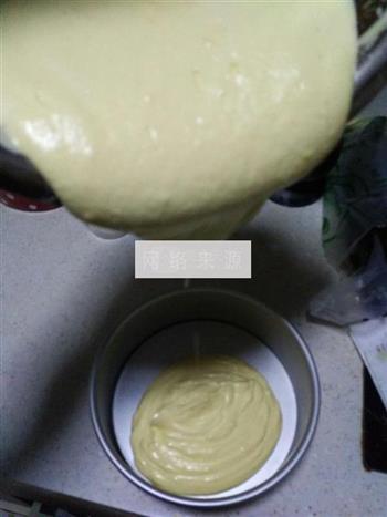 八寸酸奶戚风蛋糕的做法步骤10