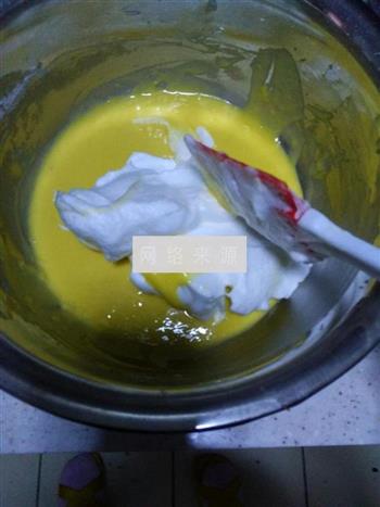 八寸酸奶戚风蛋糕的做法步骤8