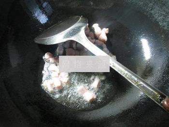 咸肉毛豆煮土豆的做法图解4