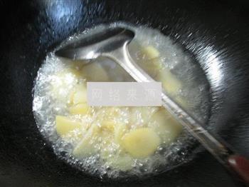 茼蒿煮土豆的做法图解3
