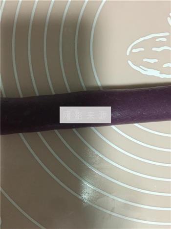 紫薯豆沙馅年糕的做法步骤5