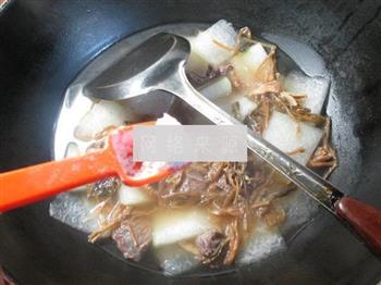 笋干菜牛肉冬瓜汤的做法图解6