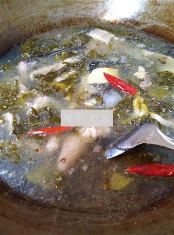酸菜火锅鱼的做法图解10
