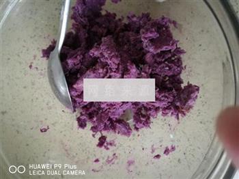 石斛水晶紫薯粽子的做法图解2