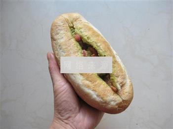法式面包&隧道三明治的做法步骤15