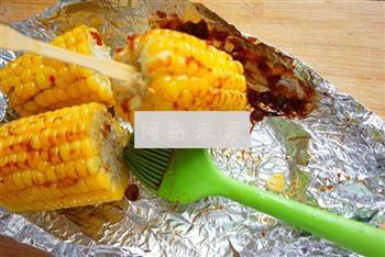 香烤玉米的做法步骤6