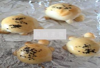 樱桃酱小龟面包的做法步骤12