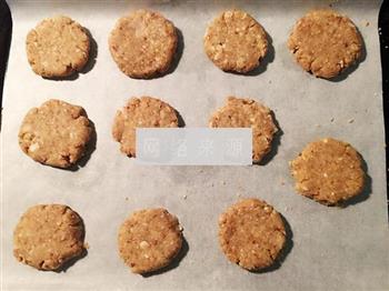 燕麦杏仁饼干的做法步骤12