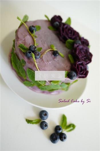 紫薯沙拉蛋糕的做法步骤24