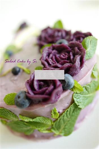 紫薯沙拉蛋糕的做法步骤26