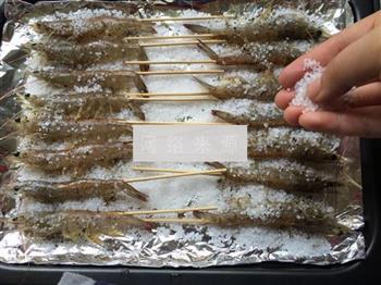 海盐烤大虾的做法步骤5
