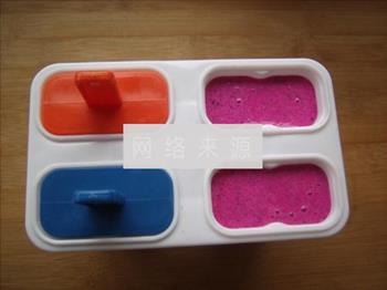 火龙果酸奶棒冰的做法步骤7